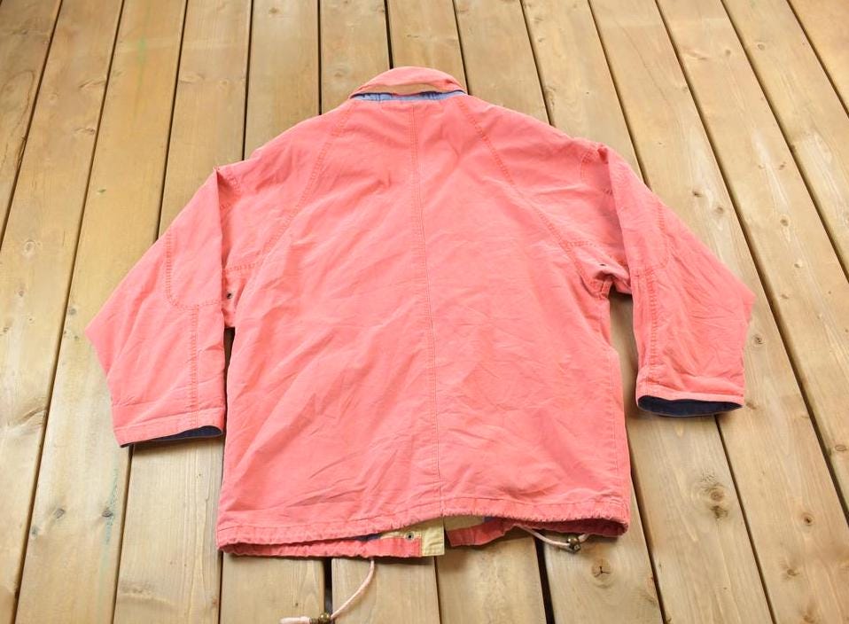 Vintage 1980s Blank Windbreaker Jacket