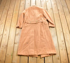 Vintage 1980s Together Silk Lined Pea Coat