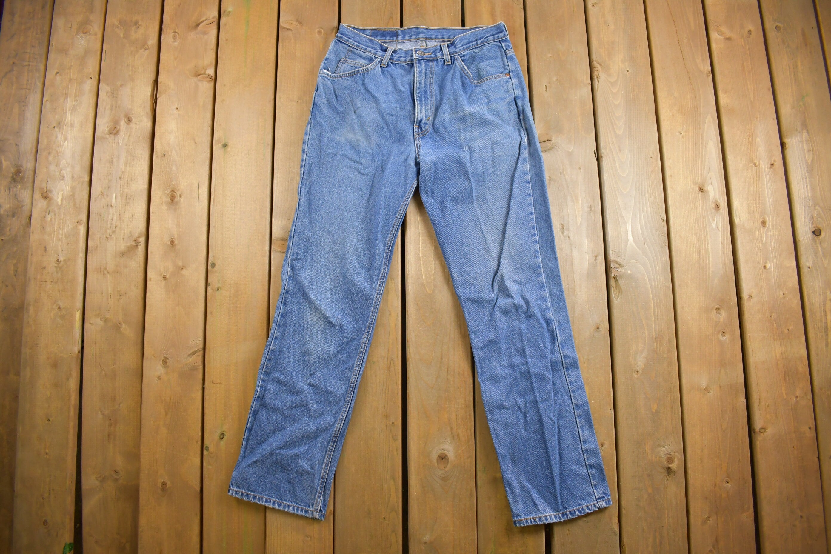 Vintage 1980's Levi's Orange Tab Jeans Size 31 x 30.5