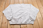 Vintage 1990s Champion Blank Grey Crewneck Sweatshirt