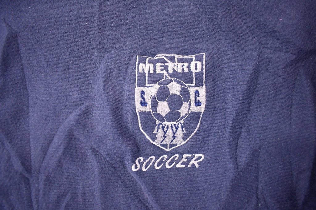 Vintage 1990s Metro Soccer Crewneck Sweatshirt