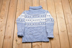 Vintage One on One Knitted Turtleneck Sweater