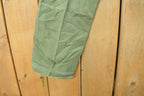 Vintage 1960s Military OG-107 Starched Sateen Fatigue Pants Men's 32 x 31