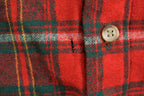 Vintage 1990s Woolrich Plaid Flannel Button Up Shirt