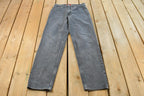 Vintage 1990s Levi Silver Tab Loose Denim Jeans Womens 28 x 31 / 90s Silvertabs / Streetwear / Baggy Jeans / Vintage Levi's
