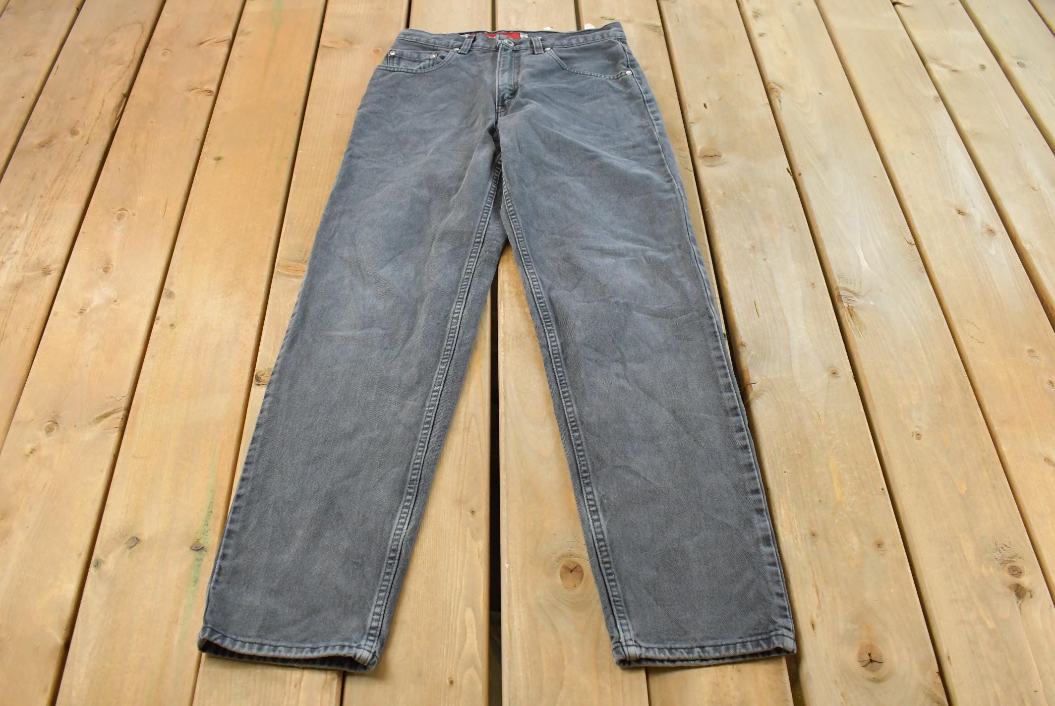 Vintage 1990s Levi Silver Tab Loose Denim Jeans Womens 28 x 31 / 90s Silvertabs / Streetwear / Baggy Jeans / Vintage Levi's