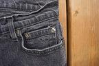 Vintage 1990's Harley Davidson Black Stonewash Jeans 30 x 27