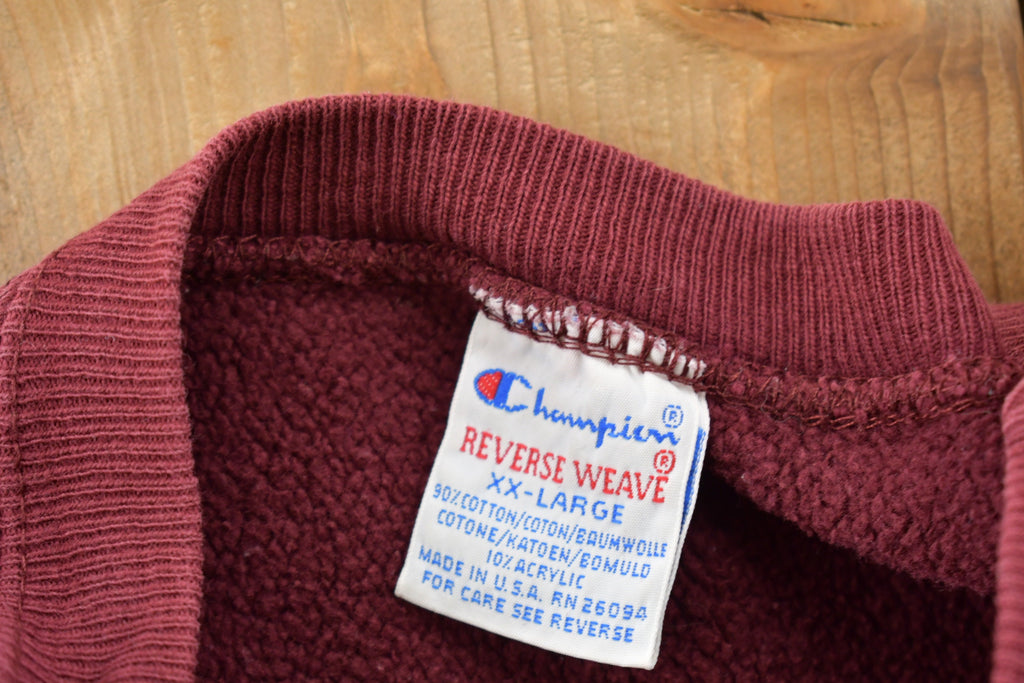 Vintage 1990s University of Minnesota Collegiate Champion Reverse Weave Crewneck  Made In USA  NCAA Sweatshirt  Sportswear