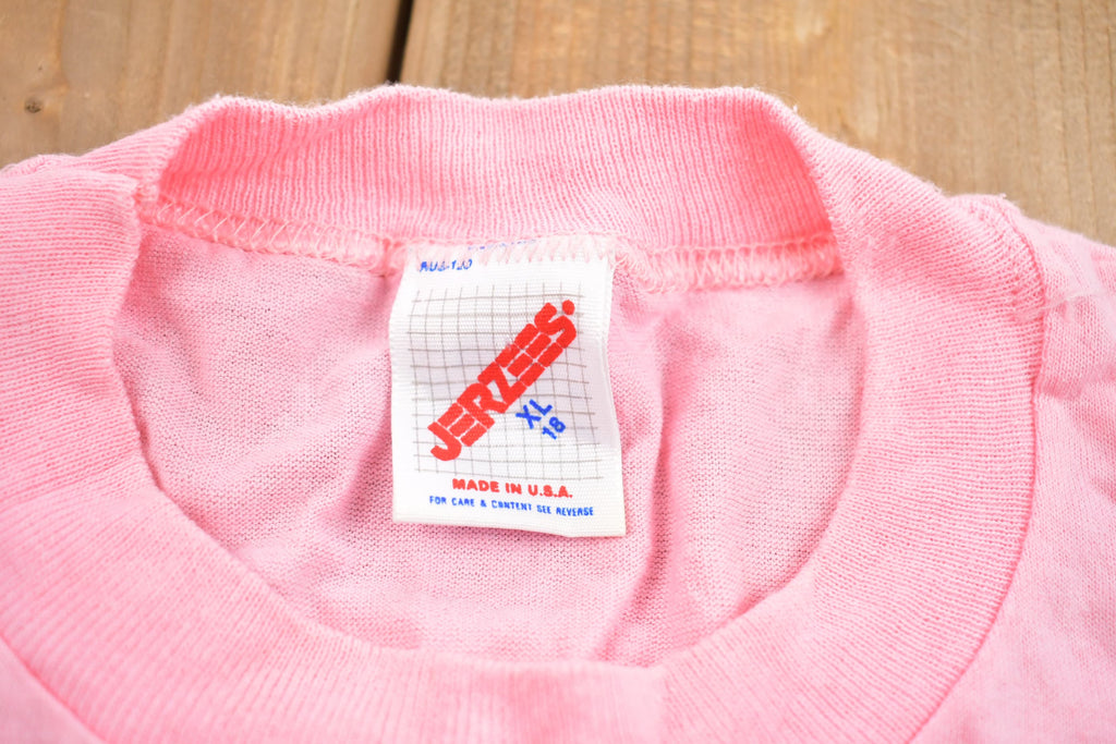 Vintage 1991 Jerzees Yale University Pastel Collegiate T-Shirt