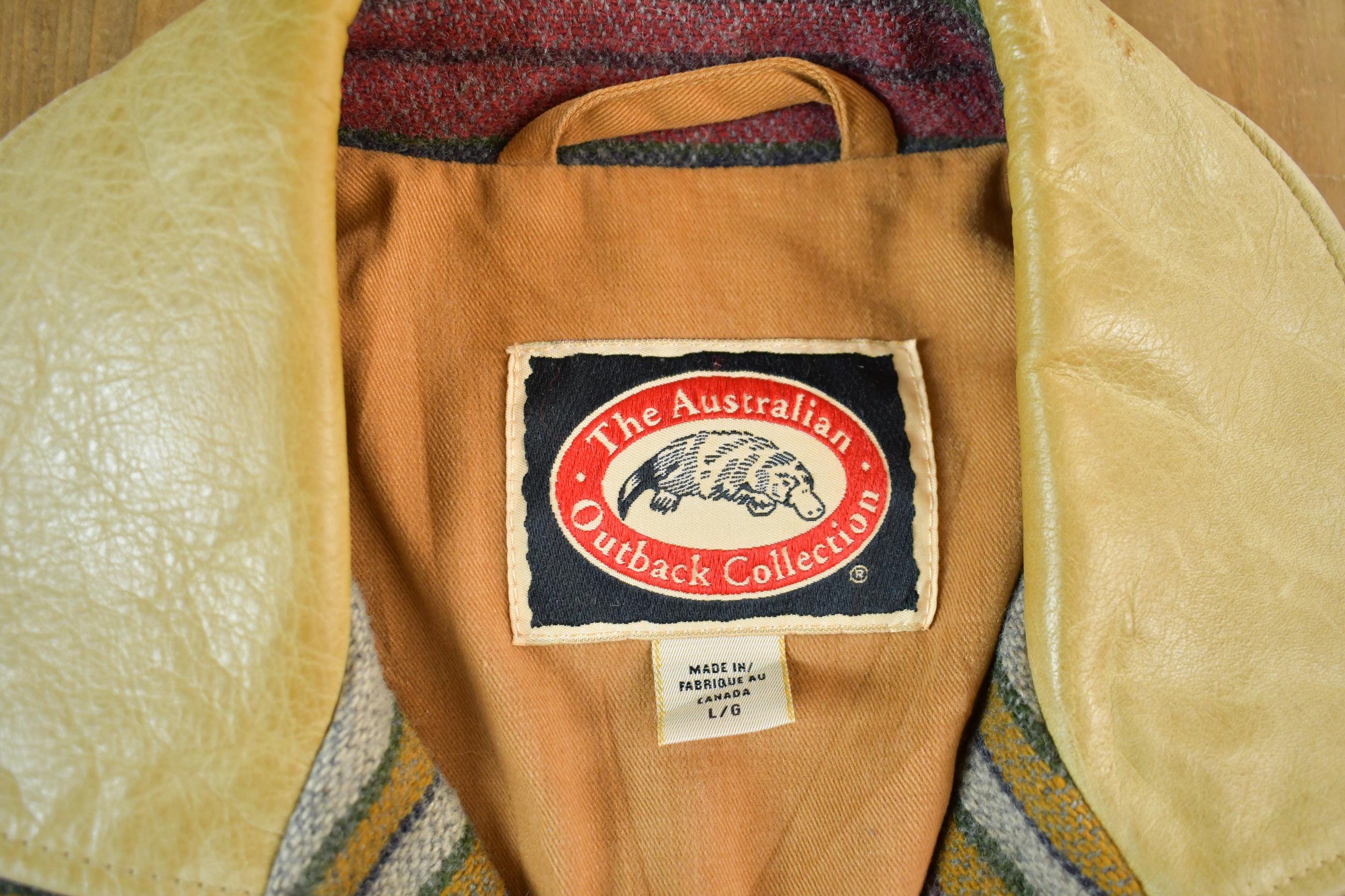Vintage 1990s The Australia Outback Collection Wool Jacket Men's Large