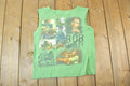 Vintage 1990s Bob Marley Trenchtown Rock Souvenir Single Stitch Graphic Print Tank Top Made In USA