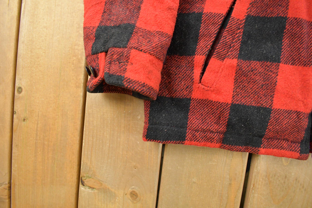 Vintage 1970s VIP Insulated Flannel Jacket Men's Large