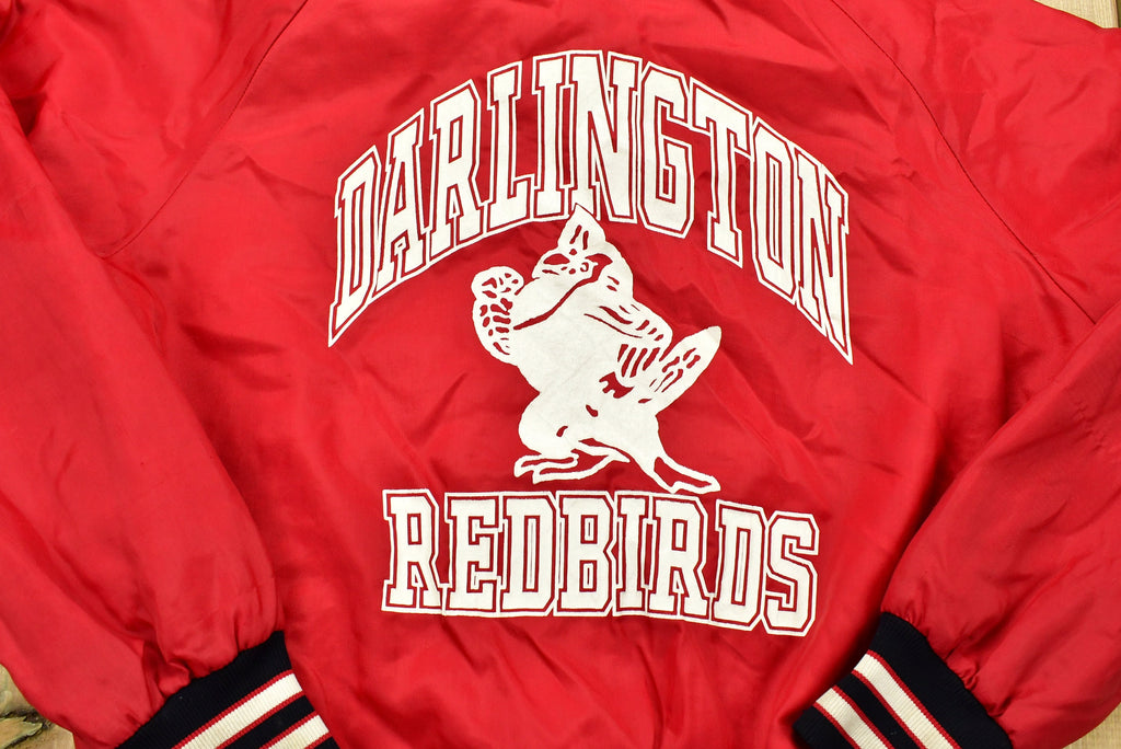 Vintage 1980s Darlington Redbirds Highschool Football Jacket