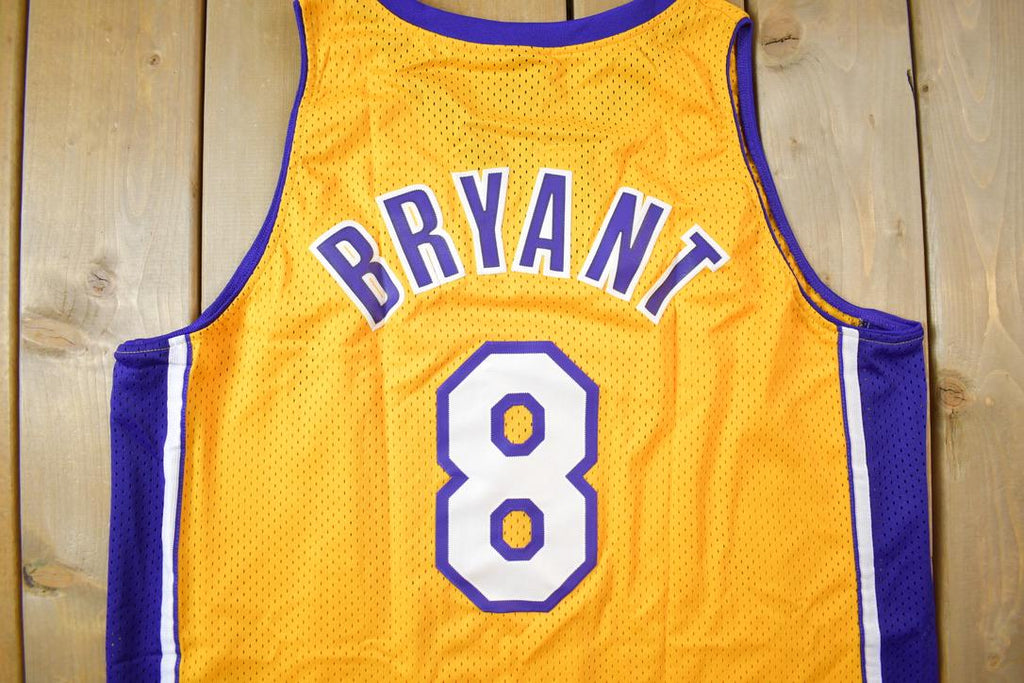 Vintage 2001 Deadstock Kobe Bryant Los Angeles Lakers #8 Nike Team Jersey Size XXL