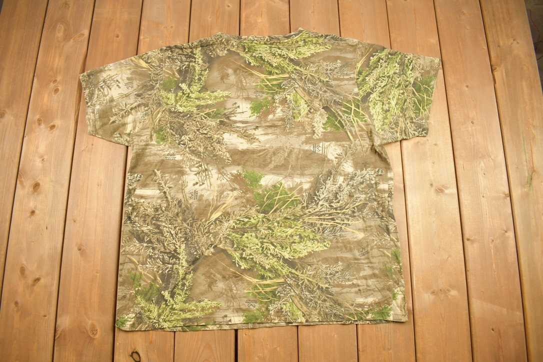 Vintage 1990s Rustic Ridge Camo T Shirt