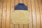 Vintage 1980s Zip Up Puffer Vest