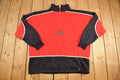 Vintage 1990s Boom X Embroidered Quarter Zip Sweatshirt