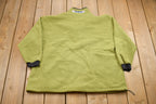 Vintage 1990s Compass Full Zip Fleece Sweater