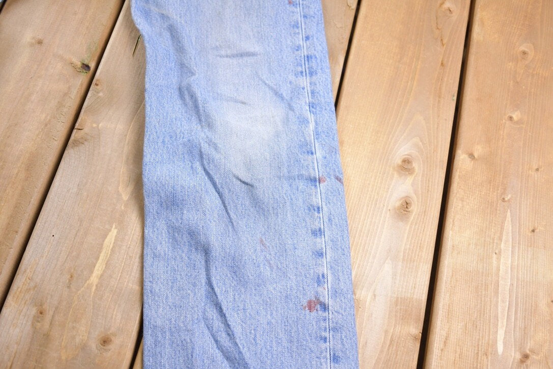 Vintage 1990s Levi 501 Red Tab Jeans Size 31 x 31
