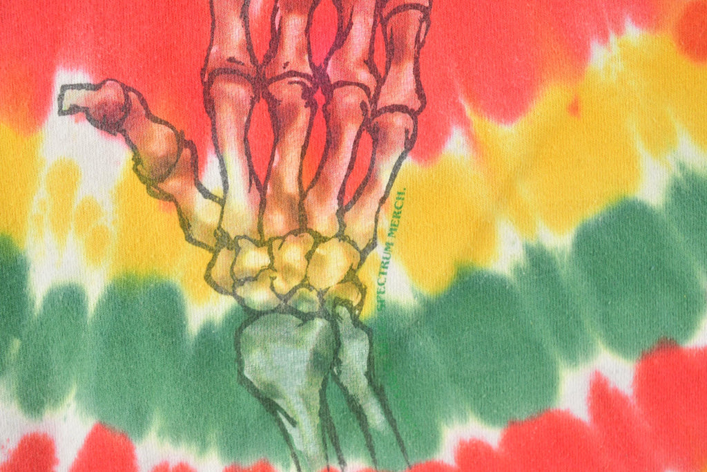 Vintage 1996 Grateful Dead Lithuania Lithuanian Basketball Team tie Dye Band T-Shirt