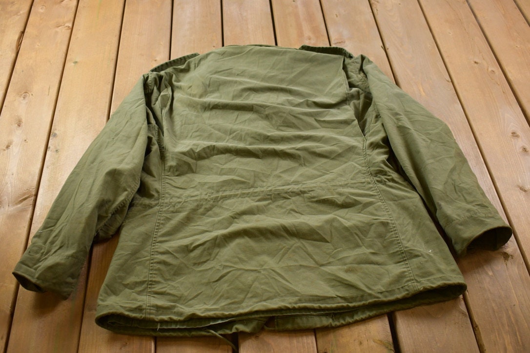 1960s Vintage Military OG-107 Cold Weather Field Coat