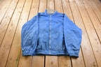 Vintage 1990s Nike Embroidered Mini Swoosh Windbreaker Jacket