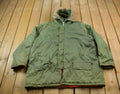 Vintage 1970s Sears Fur Hood Winter Parka Jacket