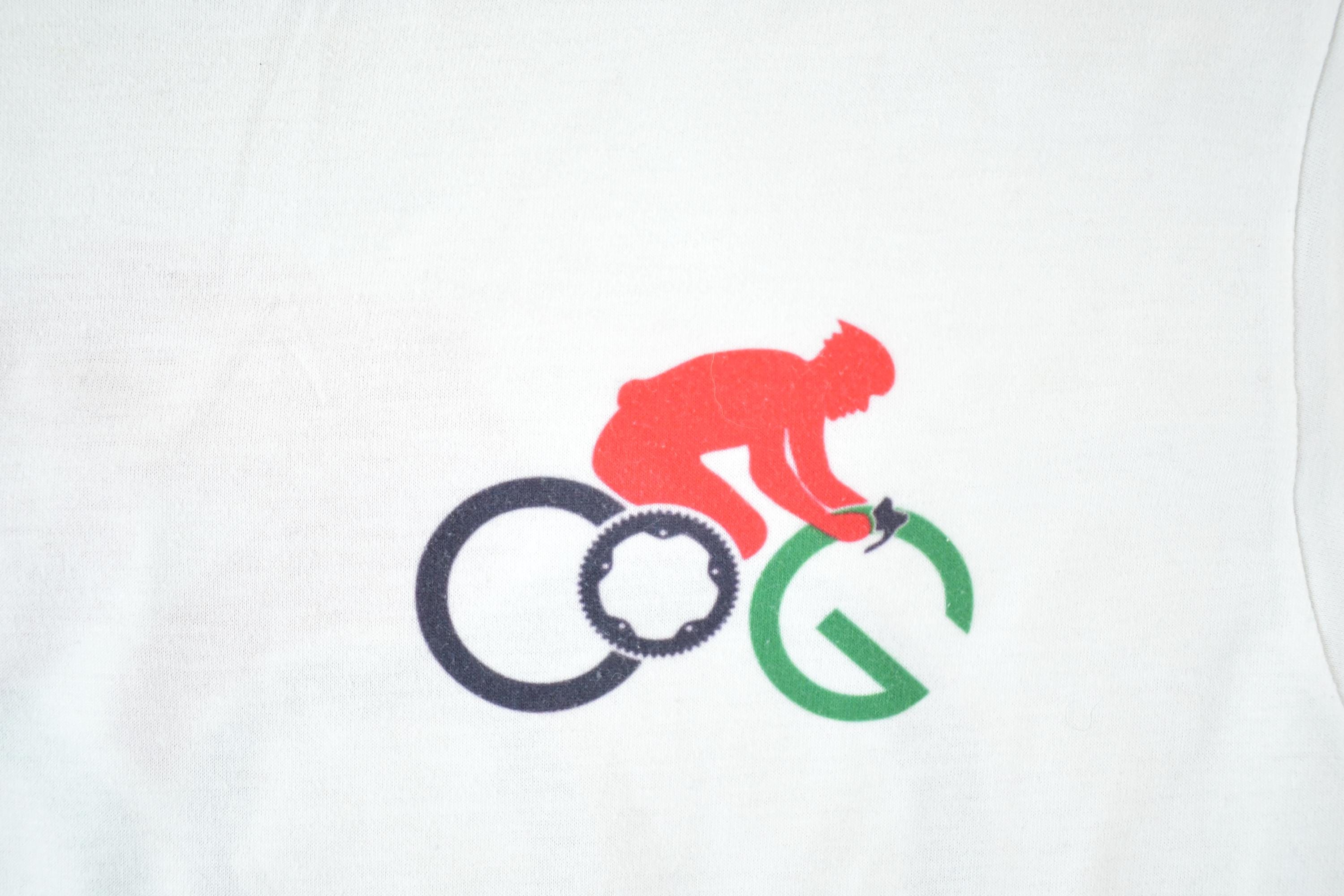 Vintage 1990s Cog Biking Souvenir T-Shirt Mens M