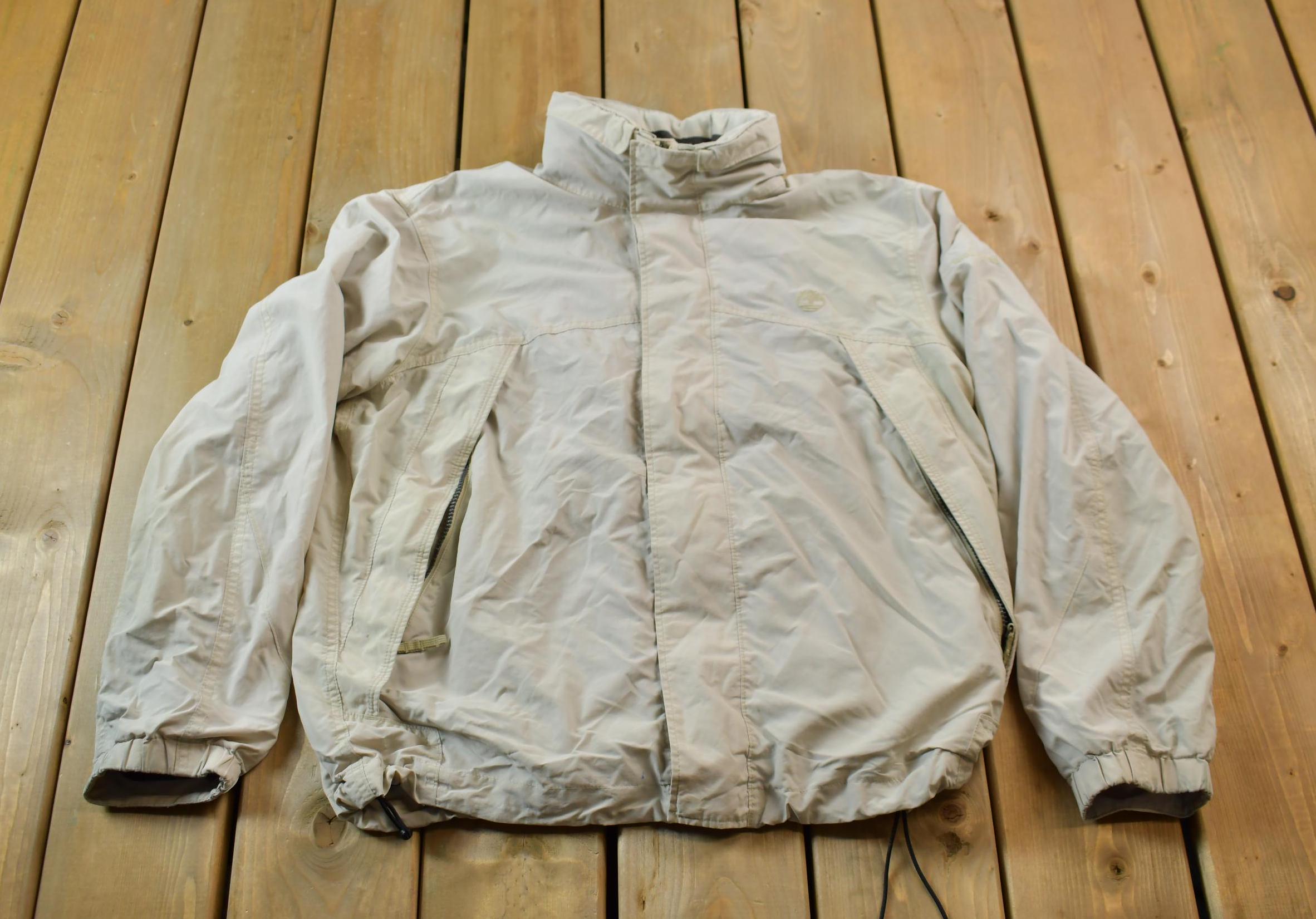 Vintage 1990s Timberland Full Zip Insulated Windbreaker Jacket