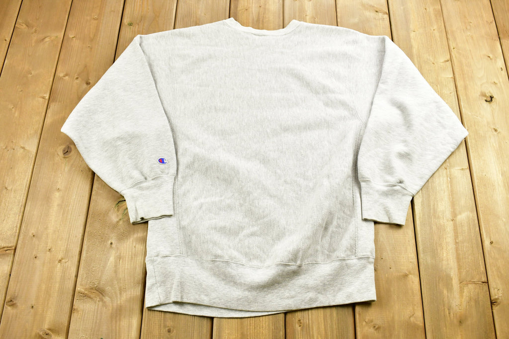 Vintage 1990s University of Michigan State Collegiate Champion Reverse Weave Crewneck