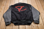Vintage 1990s Presidents Choice Wool Varsity Bomber Jacket