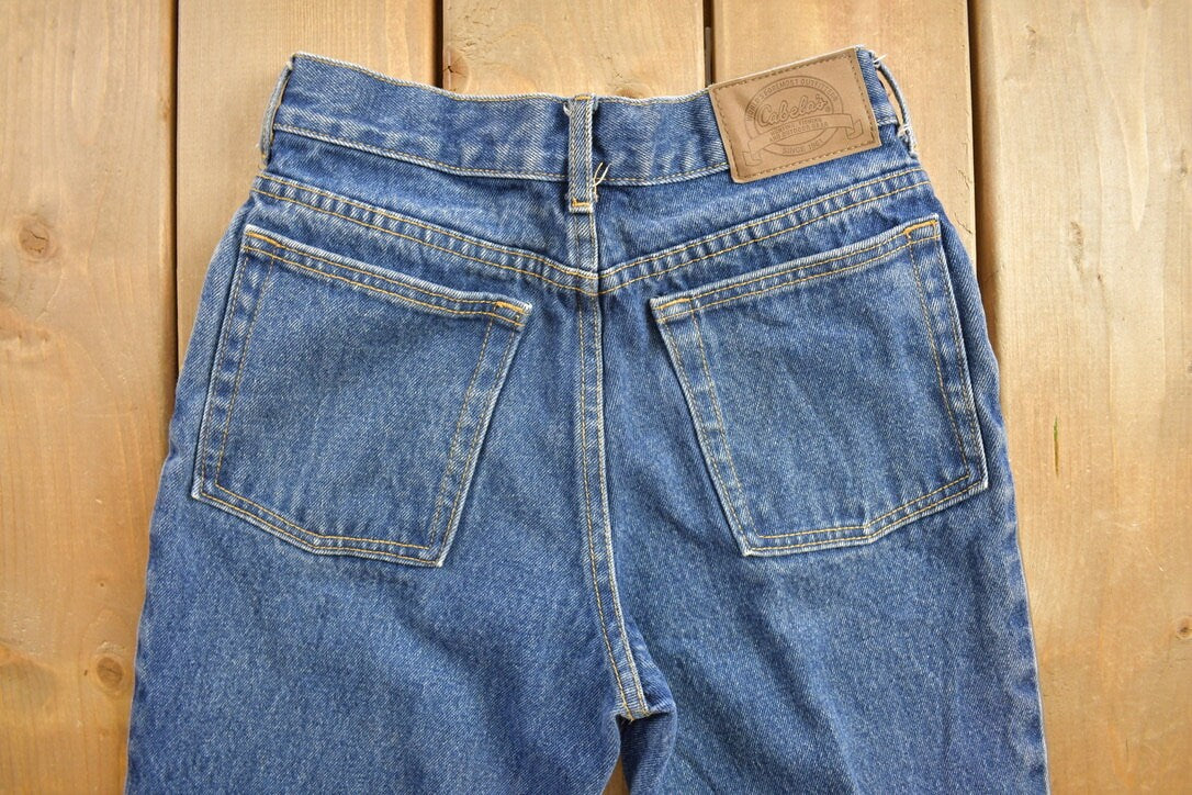 Vintage 1990s Cabelas Denim Jeans Size 12 Youth