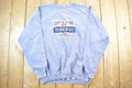 Vintage 1990s Toronto Big T Embroidered Floral Print Letter Crewneck Sweatshirt