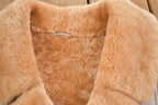Vintage 1970s Woman's Shearling Leather Coat
