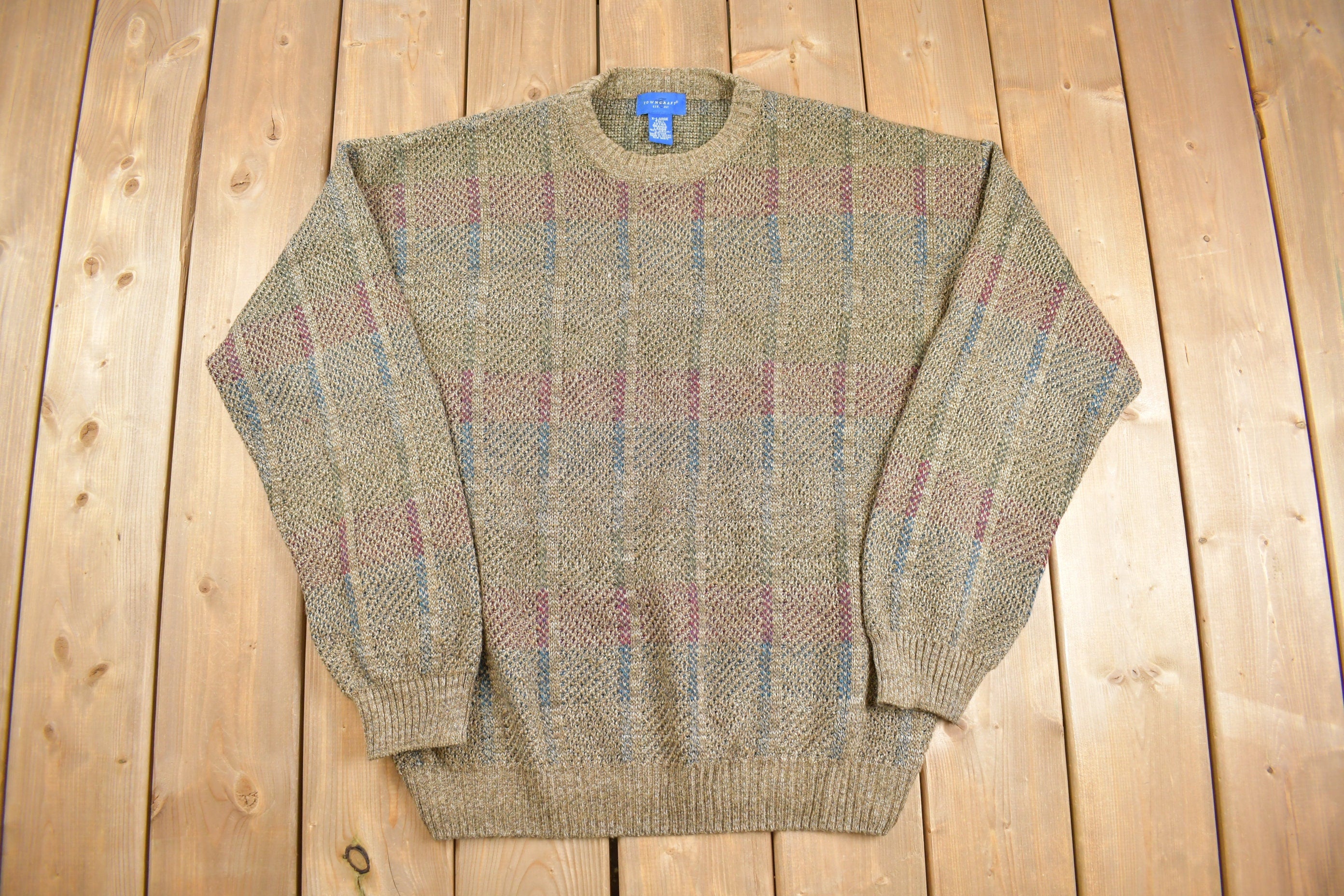 Vintage 1990 Towncraft Knitted Sweater