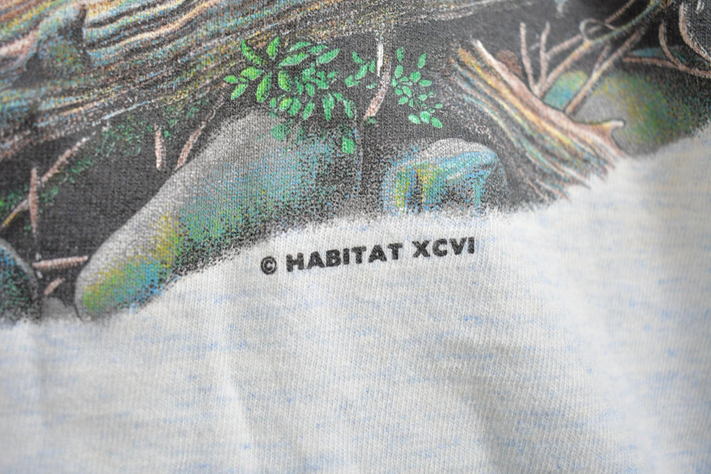 Vintage 1996 Black Bear Great Smokey Mountains Wrap Around Graphic T-Shirt