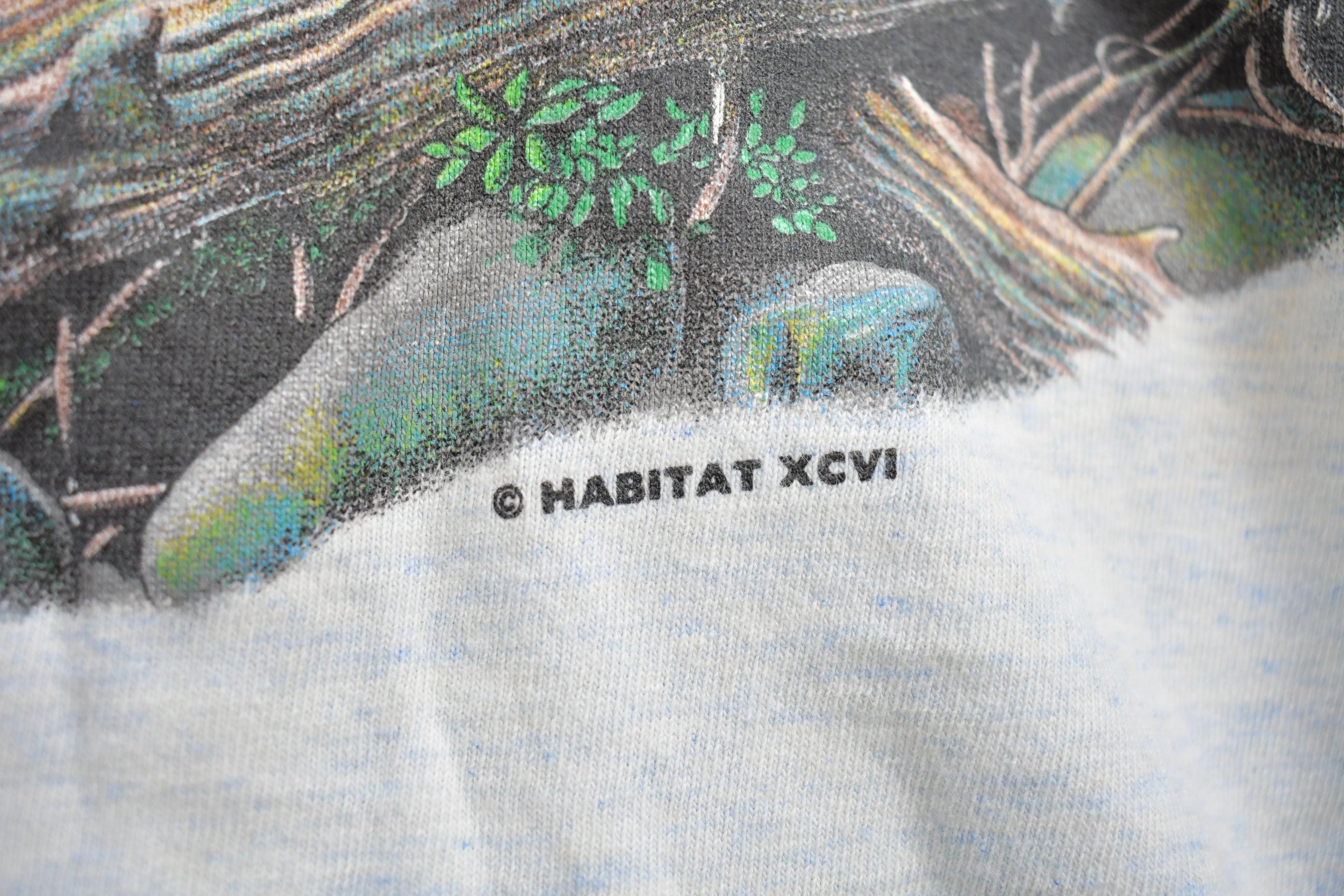Vintage 1996 Black Bear Great Smokey Mountains Wrap Around Graphic T-Shirt
