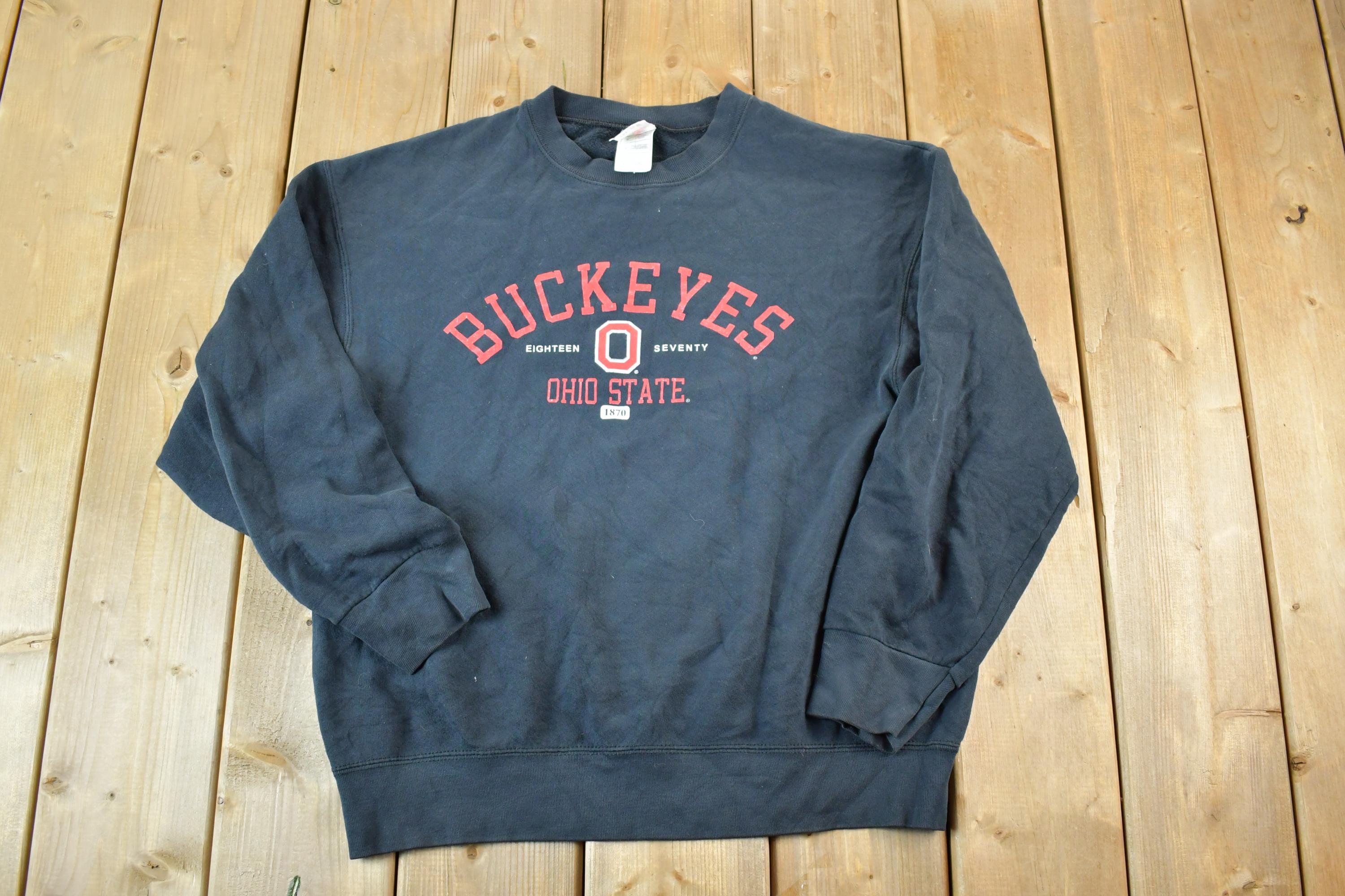 Vintage 1990s Ohio State University Buckeys Collegiate Crewneck
