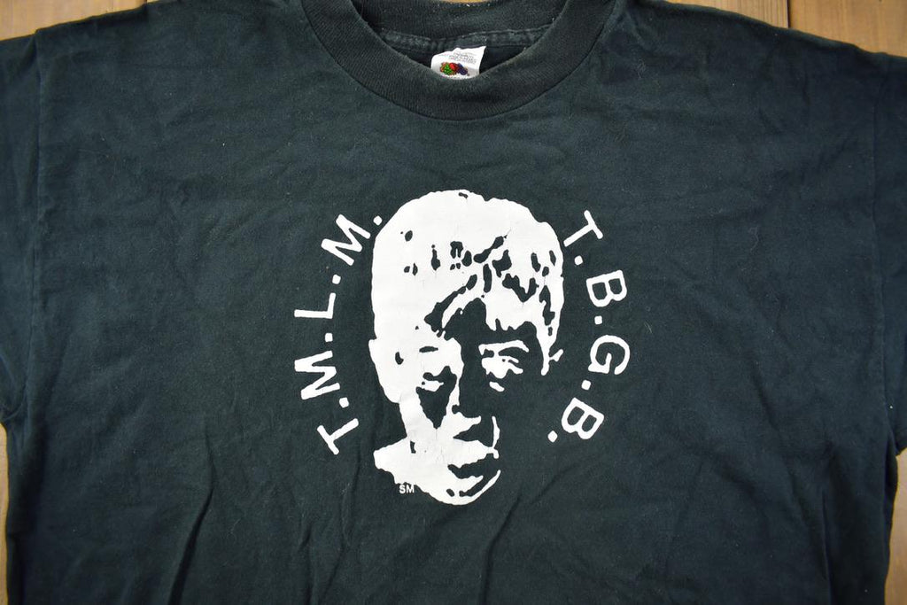 Vintage 1990s T.M.L.M.T.B.G.B The Neo-Futurists Single Stitch Graphic T-Shirt
