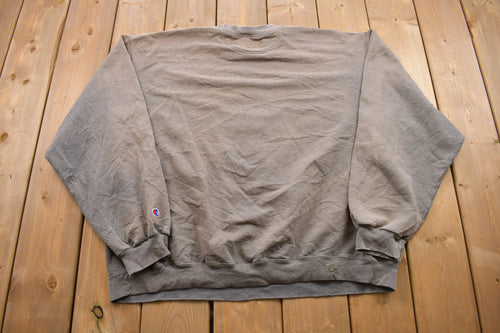 Vintage 2002 Ohio State University "Perfect Season" Collegiate Champion Crewneck / Embroidered / NCAA Football / Sportswear / Americana