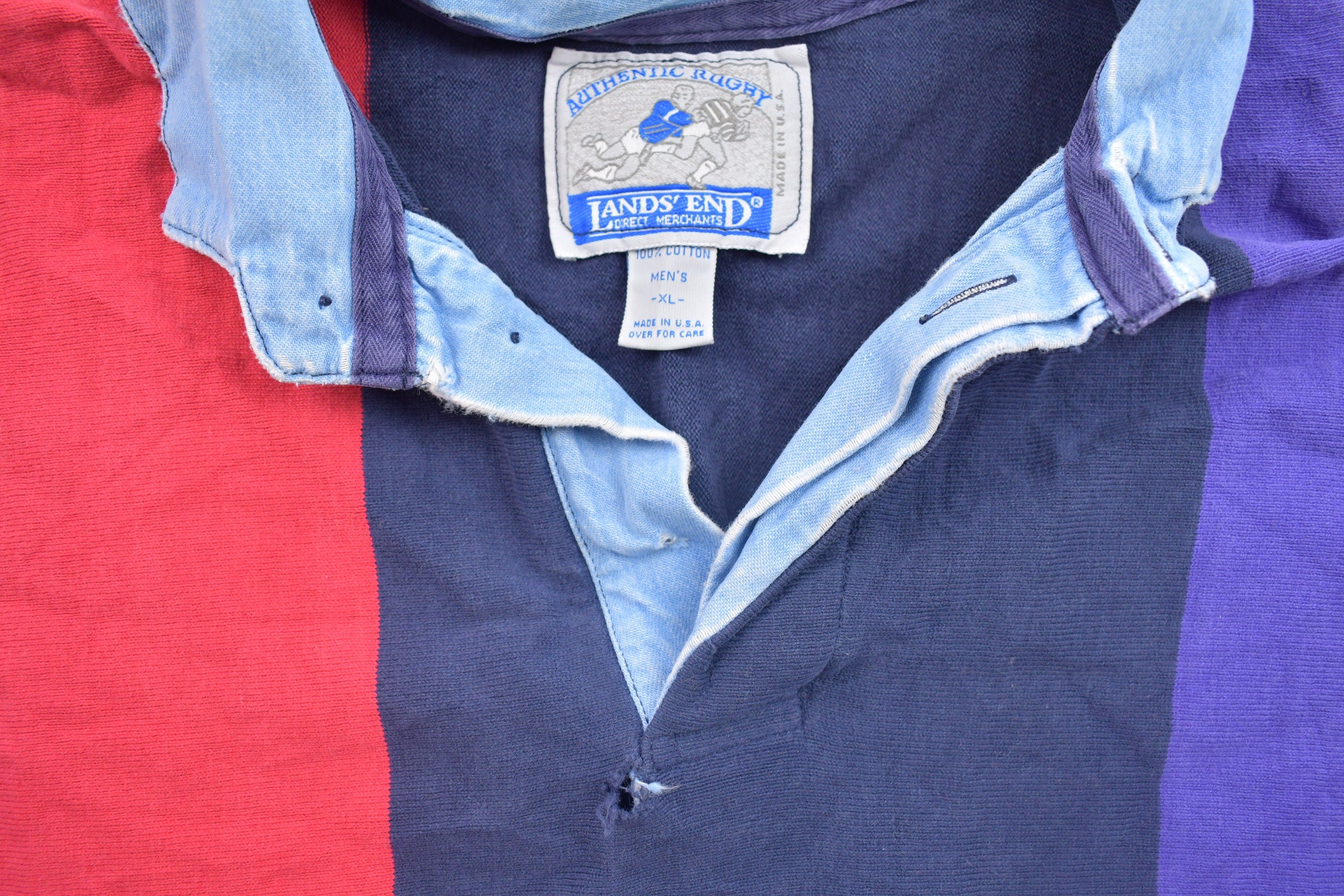 Vintage 1990s Land's End Rugby Shirt