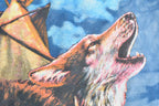 Vintage 1990s Nature Theme Bear Moose Wolf Graphic T-Shirt