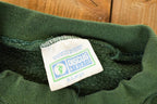Vintage 1990s Discus Athletic Blank Army Green Crewneck Sweatshirt Men's L