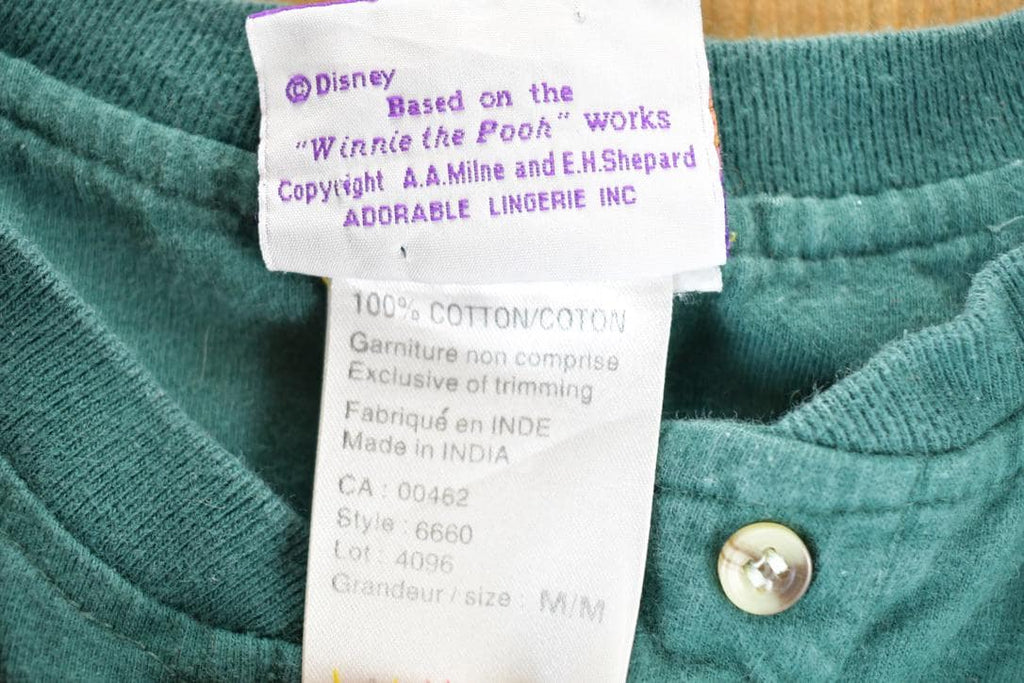 Vintage 1990s Winnie The Pooh Disney Sleep Shirt Womens M