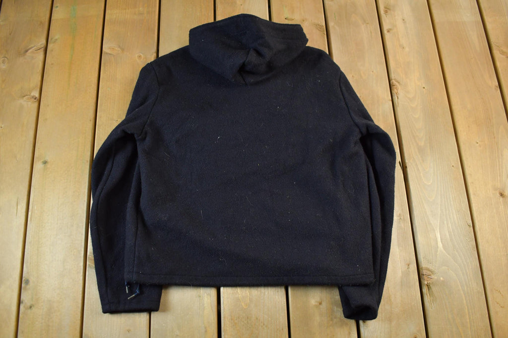 Vintage 1960s Grandstander By Campus Wool Anorak Hoodie Men's Small