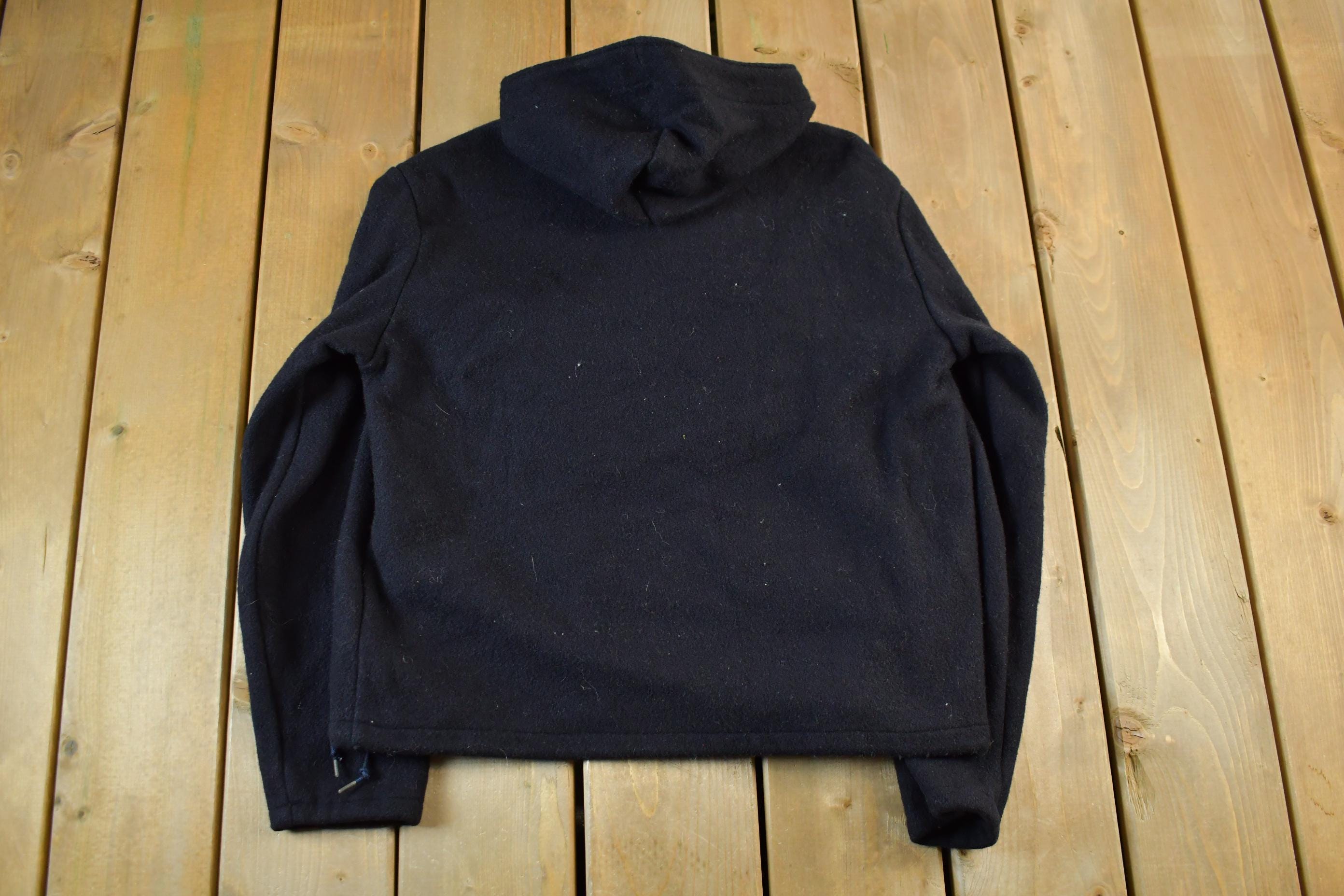 Vintage 1960s Grandstander By Campus Wool Anorak Hoodie Men's Small