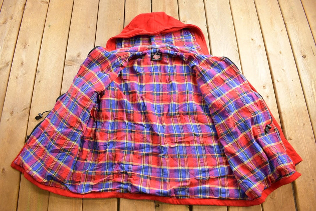 Vintage 1980s Johnson Woolen Mills Hooded Jacket