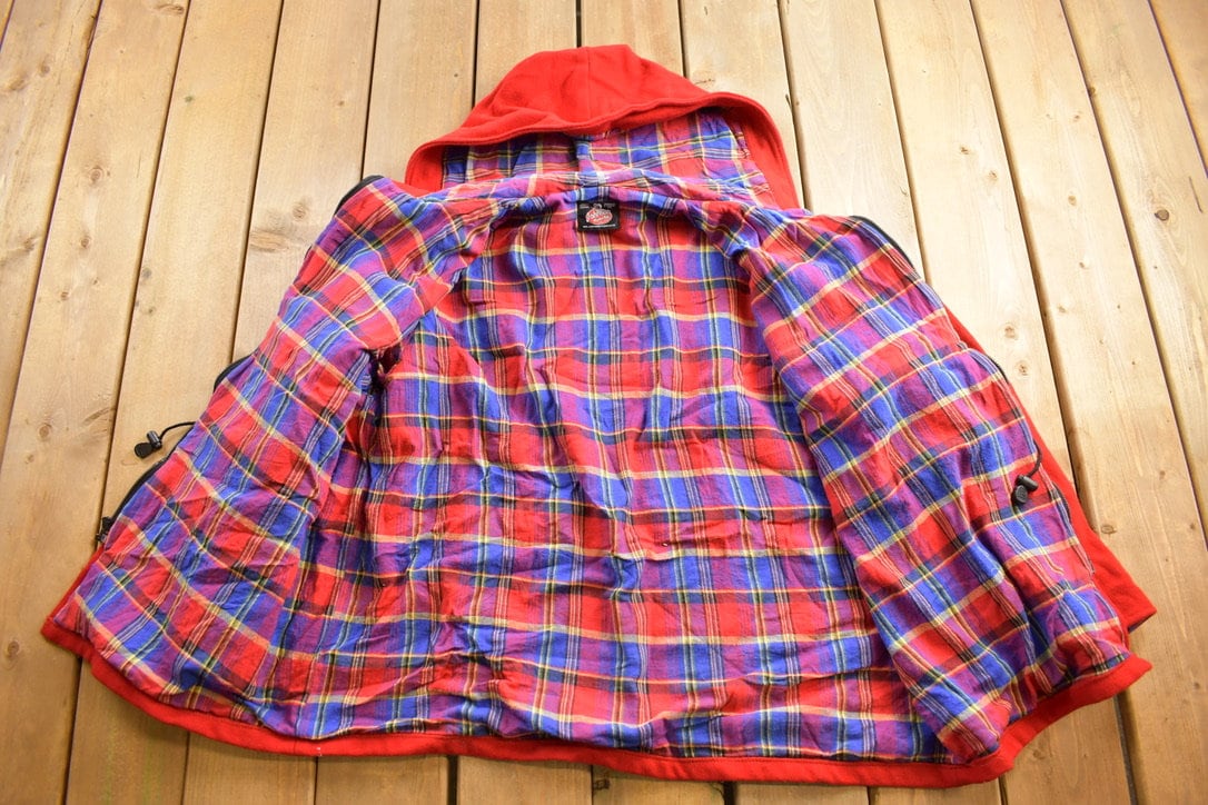 Vintage 1980s Johnson Woolen Mills Hooded Jacket