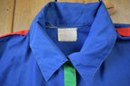 Vintage 1980s Nylon Colour Block Chore Jacket - XL