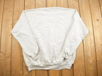 Vintage 1990s Hilltop Sportswear Blank Grey Crewneck Sweatshirt